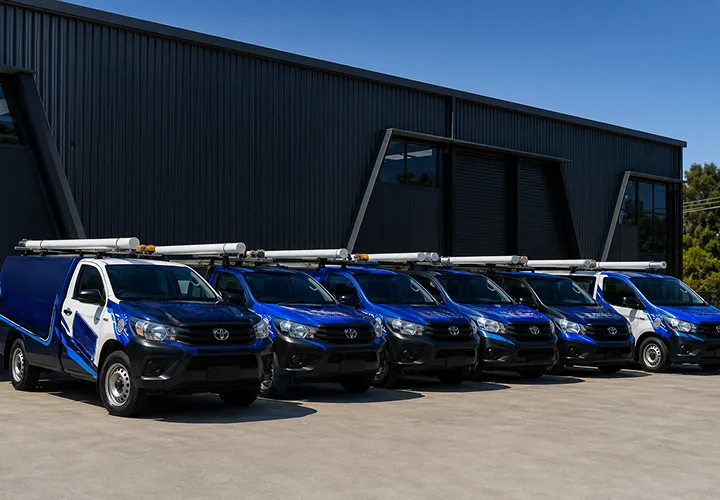 The van fleet that covers Hurstville